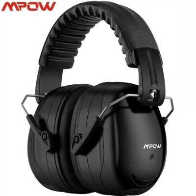 Mpow SNR 34dB Noise Reduction Headphones Noise Reduction Safety Fold Ear Muffs