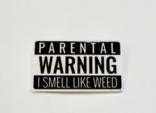 Parental Warning Charm (hard) For Croc Style Shoes or similar items