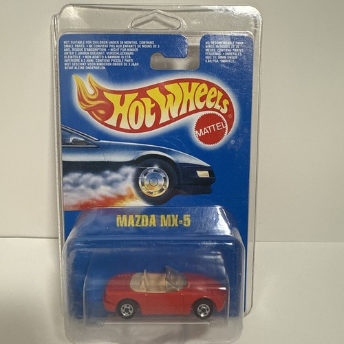 Hot Wheels MAZDA MX-5 MIATA - 1991 BLUE CARD International No # (US #116) 5664 - Picture 5 of 5