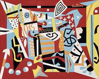 Stuart Davis : 7th Avenue Style : 1940 : Archival Quality