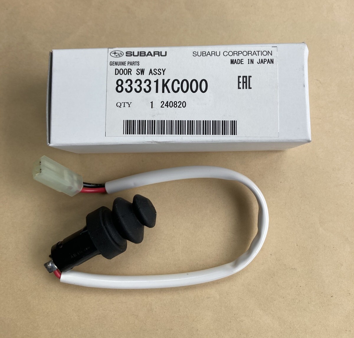 SUBARU OEM 83331KC000 Genuine parts Switch assembly Front door
