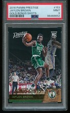 Jaylen Brown 2016-17 Panini Prestige Gold Bonus Shots #153 Rookie RC /10 PSA 9