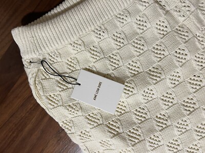 Aimé Leon Dore Checkered Knit Short Aime Leon Dore ALD Checkered Knit Cotton Shorts in “Pristine