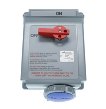 Cooper Crouse-Hinds CH520MI9W Interlock 20A 4W 5P 120V IP67 Watertight