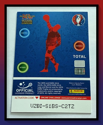 2016 Panini AdrenalynXL Euro 2016 Trading Cards - Goalstopper/Inventiveness - Picture 24 of 68