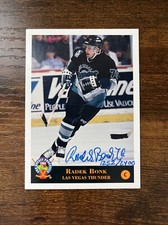 1994-95 Classic Pro Hockey Prospects Auto /2400 Radek Bonk Rookie Auto Senators