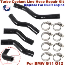 Turbo Coolant Line Hose Repair Kit For BMW 7 Series - G11 G12 750i 750iX N63R US