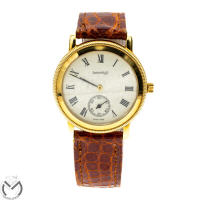 Orologio EBERHARD 20006 Oro 18 kt 750 ETA 7001 carica