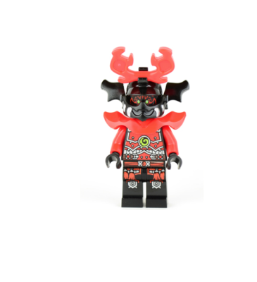 Lego Stone Army Warrior 70503 70501 Red Face The Final Battle Ninjago  Minifigure