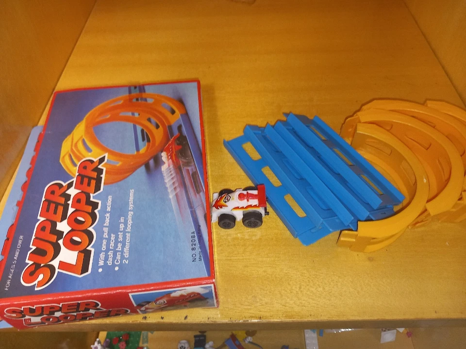 OTC 8208 Sb Super Looper Action Corsa Racer Pista con Auto - Immagine 3 di 3