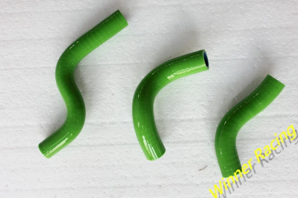 Radiador de Aluminio + Manguera de Silicona PARA Kawasaki KX85 KX100 2014-2021 Foto 3 de 4