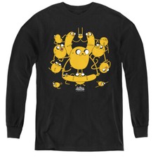 ADVENTURE TIME JAKES Licensed Kids Long Sleeve Tee Shirt SM-XL