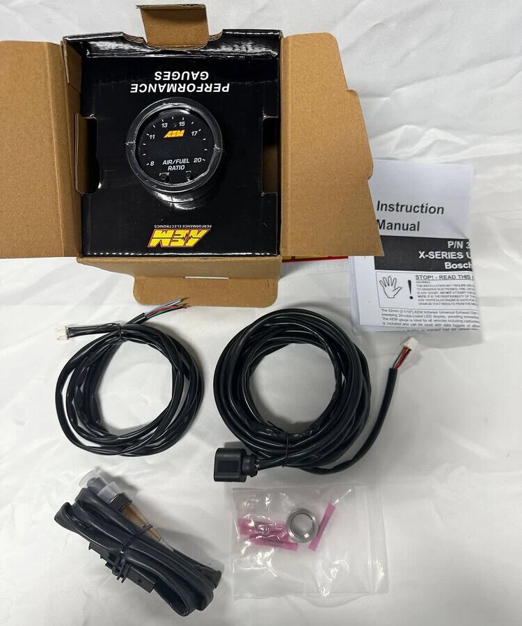 Unidad de control sensor AEM X-Series banda ancha Lambda Afr FAE pista #30-0300 Lsu - Imagen 2 de 3