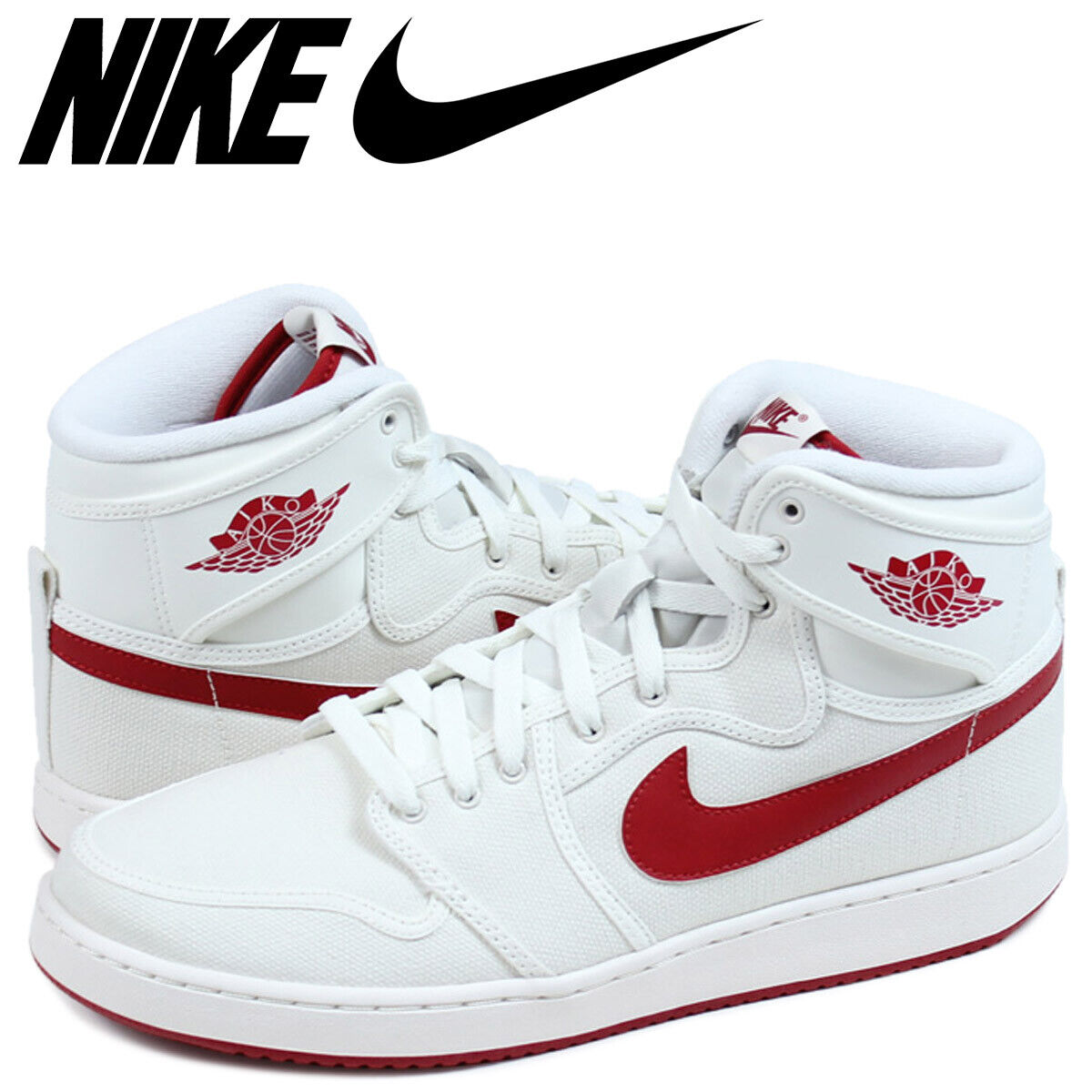 Nike Air Jordan 1 KO High OG I Retro Sail White Varsity Red Nike Air Jordan 1 KO High OG I Retro Sail White Varsity Red