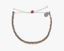 ✨Pura Vida 🌈 PRIDE MINI BRAIDED BRACELET OR ANKLET/ FAST FREE SHIPPING **READ**