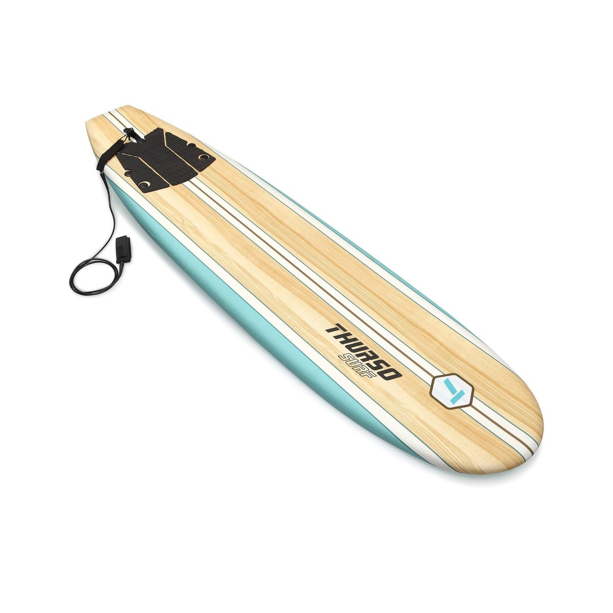 THURSO SURF Aero 7 ft Soft Top Surfboard Foam Surfboard Package