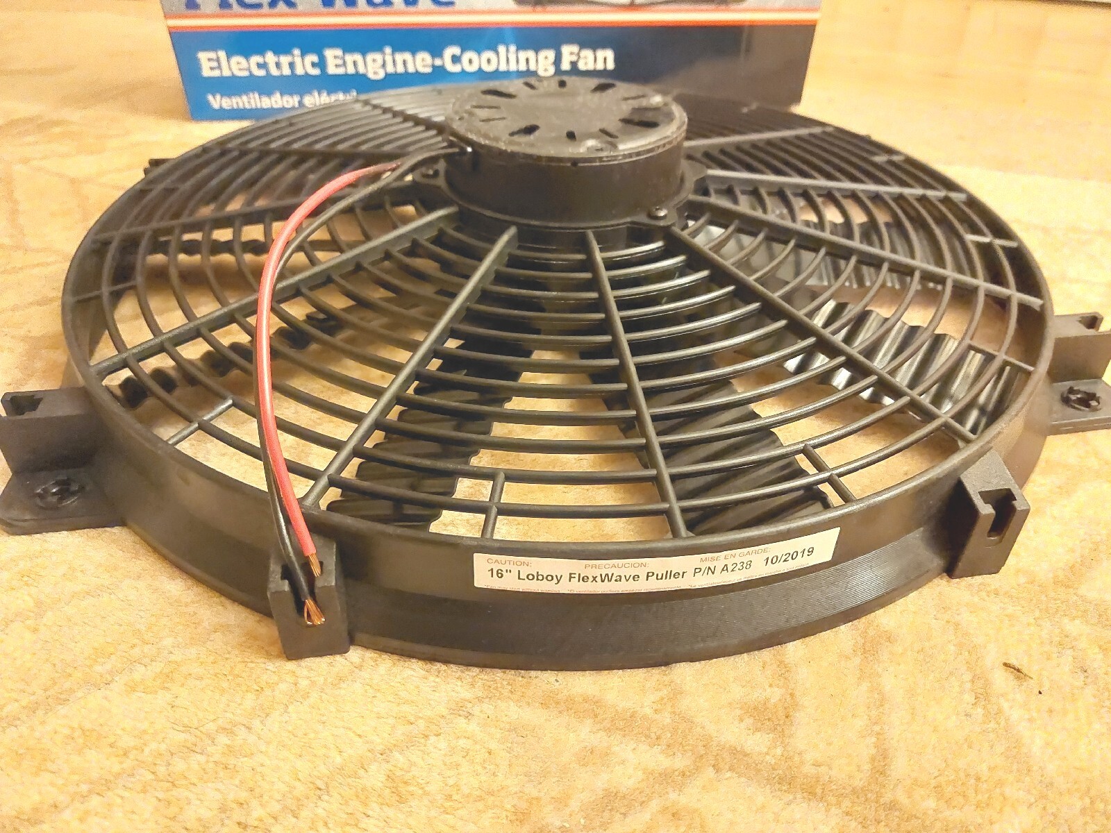 FlexALite 12 Volts FlexWave Electric Engine Cooling 16'' Puller Fan 238 Loboy eBay