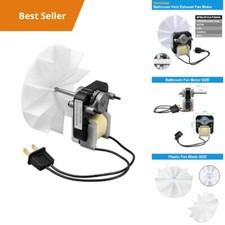 Bathroom Exhaust Fan Motor Replacement Kit 120V 50CFM NuTone Broan Compatible Ve