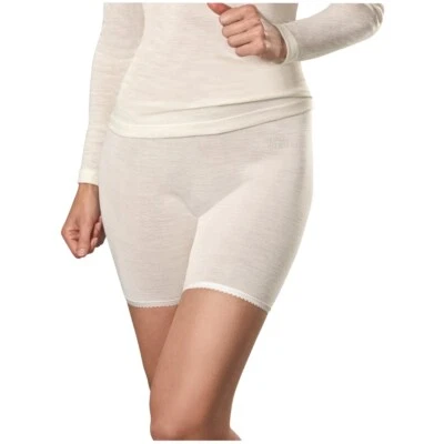 Conta Damen Normalbeinschlüpfer Schurwolle/Modal Longpants Unterhose Wollwäsche - Bild 1 von 4