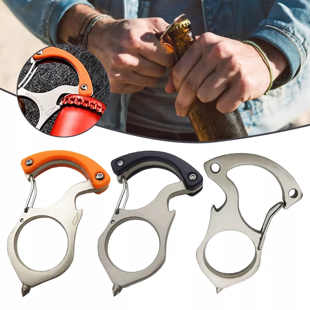 1X Portable Car Key Buckle Self-protection Hook Multifunctional Car Key  Buckle | eBay