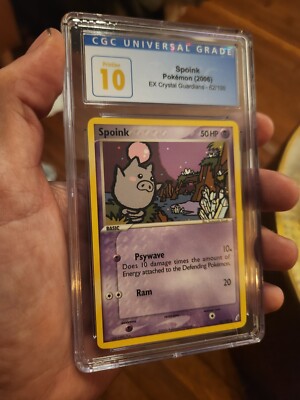 spoink pokemon card price Spoink 74/97 - ex Dragon main image 0