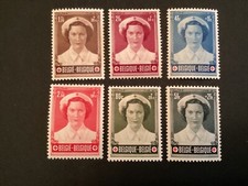 ICOLLECTZONE Belgium B532-37 VF NH