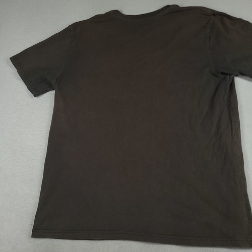 Rhythm Vintage T Shirt Brown Faded L Pocket Tee Casual Basic Short Sleev Cotton - Picture 10 of 11