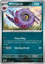 Whirlipede - 116/167 - Common - SV06: Twilight Masquerade - Pokemon TCG