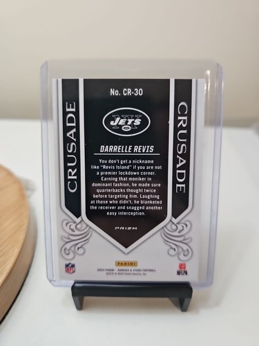 2023 Rookies & Stars Crusade Darrelle Revis #CR-30 Holo - Picture 2 of 2