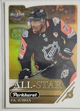 2018-19 Parkhurst Gold PK Subban Nashville Predators 