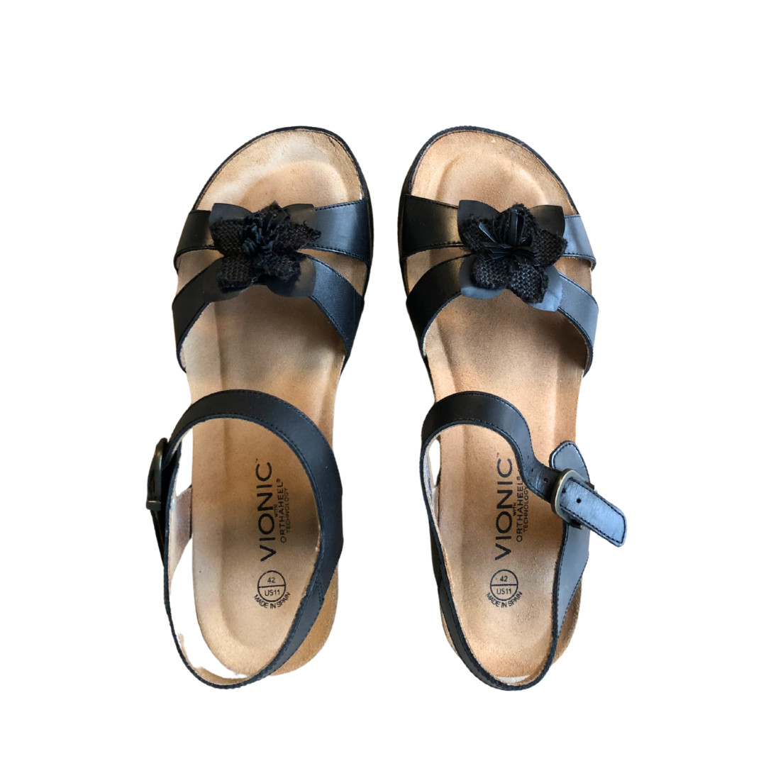 Vionic Orthoheel Technology Strapped Sandals Gibr… - image 2