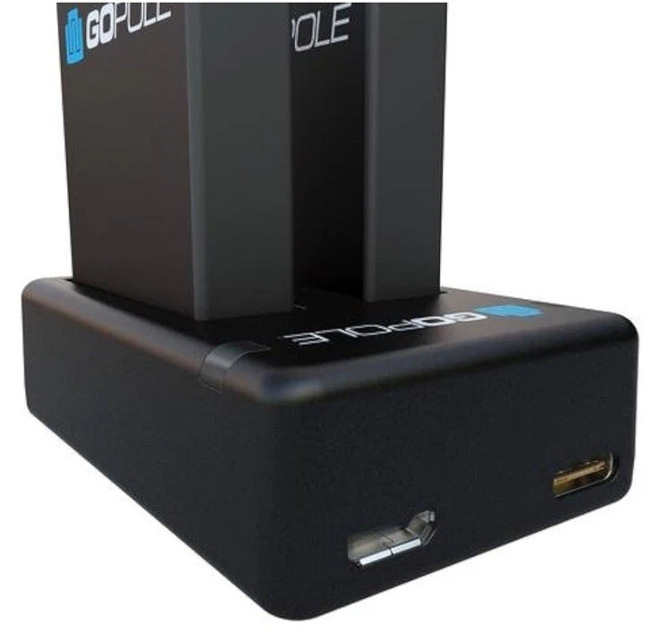 Batería y cargador duales Gopole - negro Foto 2 de 3