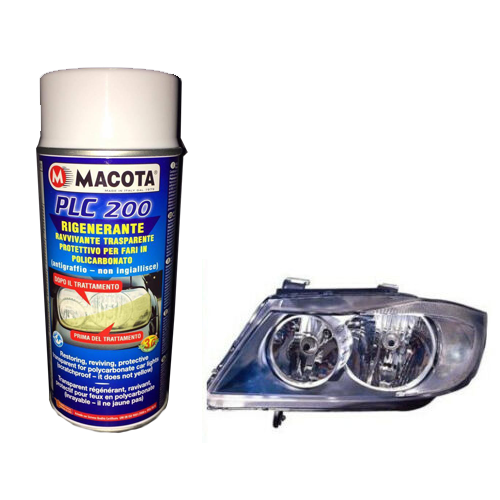 MACOTA PLC 200 Regenerierend Transparent für Scheinwerfer Schutz Lack Spray 200ml - Bild 1 von 4