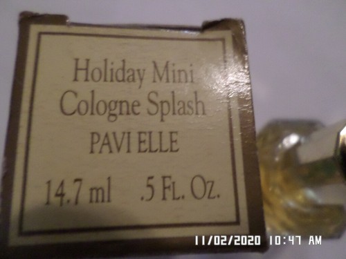 LOT of 4 AVON HOLIDAY MINI COLOGNE .5 FL Oz Contrast Pavielle Odyssey Lahana - Picture 6 of 8