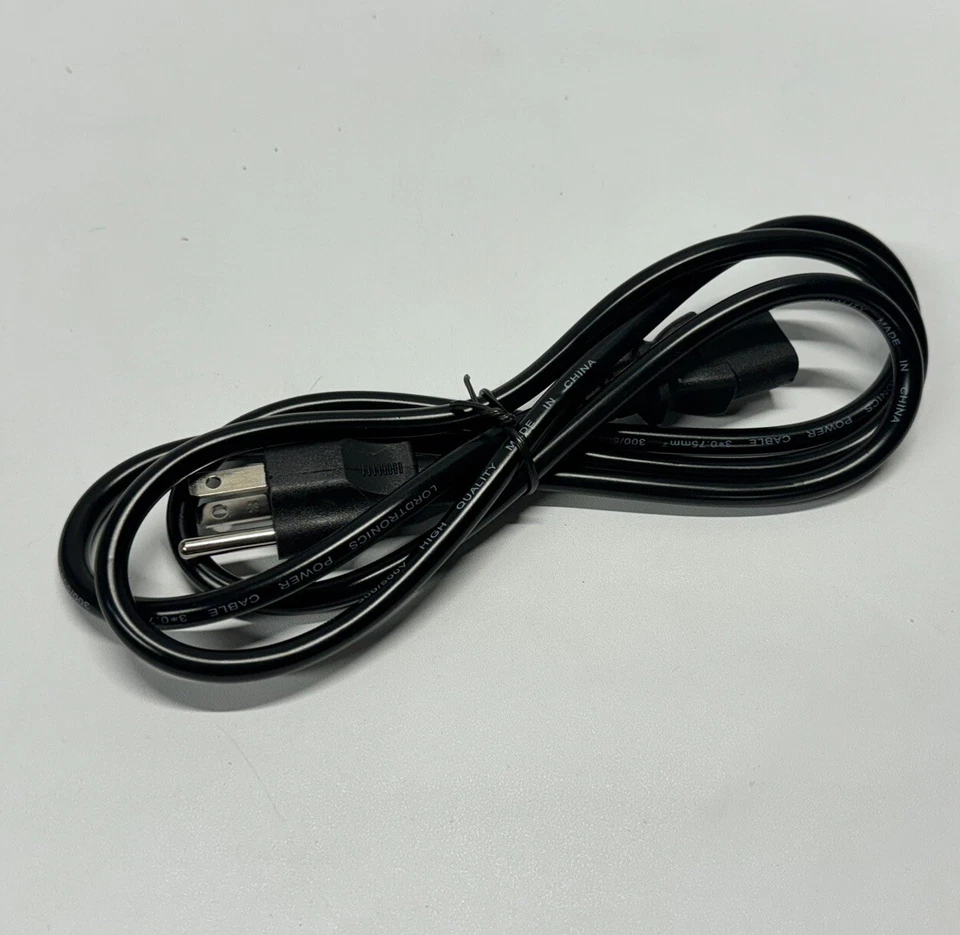 HP LaserJet 4250tn Monochrome Workgroup Printer Replacement Power Supply Cable - Image 2 of 2