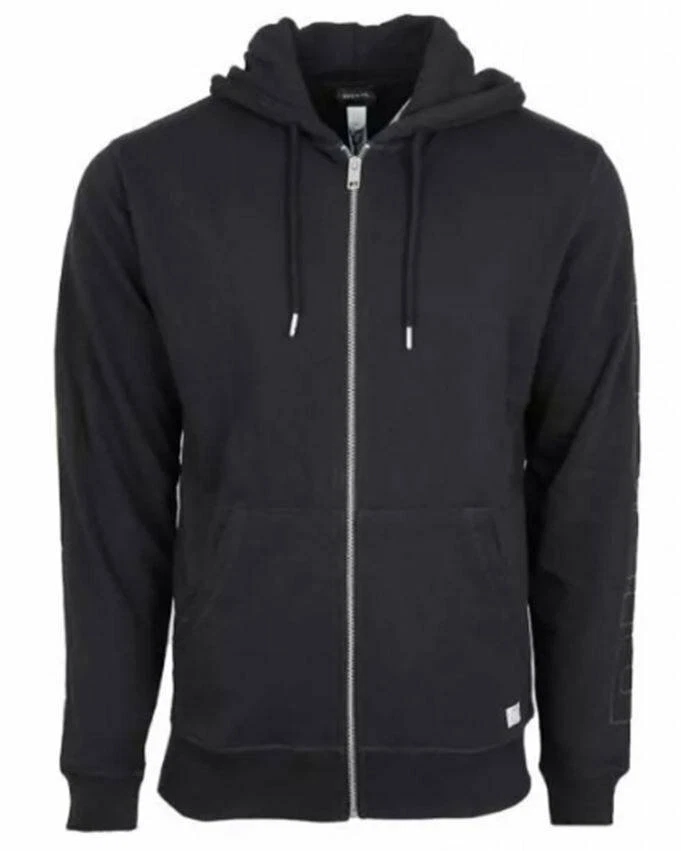 Diesel Umlt Brandon Z Hoodie Sweatshirt Full Zip Logo 00SE8M 0WARW 900 Black NEW