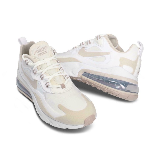 Size 6 5 Nike Air Max 270 React Summit White Orewood Brown For Sale Online Ebay