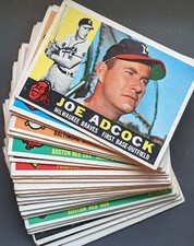 1960 Topps Baseball Pick From Scans Various Grades .10  shipping after 1st one 