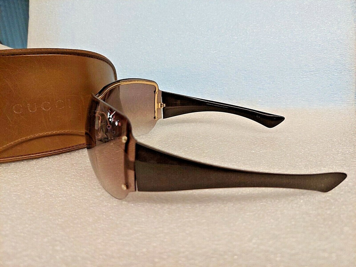 GUCCI Sunglasses GG1825/S BMBDR 120 With Case And Cloth - Made In Italy GUCCI White Sunglasses 1825S main image 3
