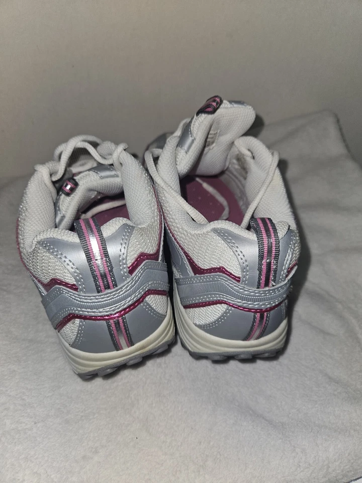 Skechers Shape Ups Púrpura Plata Fitness Caminar Zapatos Tenis Mujeres Talla 9 Foto 4 de 4