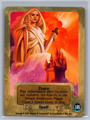 Guardians CCG Peace TCG Dagger Isle Trading Card Game | eBay