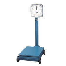 Omcan USA 10843 (10843) Platform Scale, Two Dial, 50 Kg / 110 Lb.