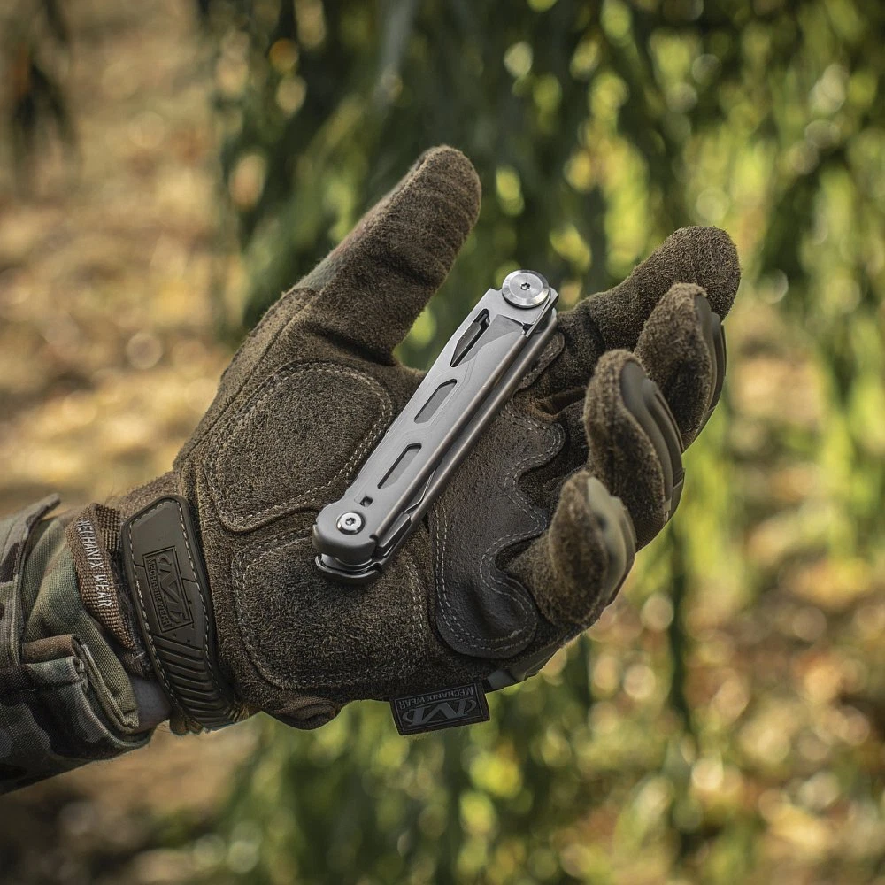 M-Tac Compact 5-in-1 Multitool Folding Knife with Screwdriver Camping Essential M-Tac Compact 5-in-1 Multitool Folding Knife with Screwdriver Camping Essential