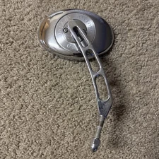 harley Oval Chrome Billet mirror Touring fxrt dyna softail sportster Custom Fxdx