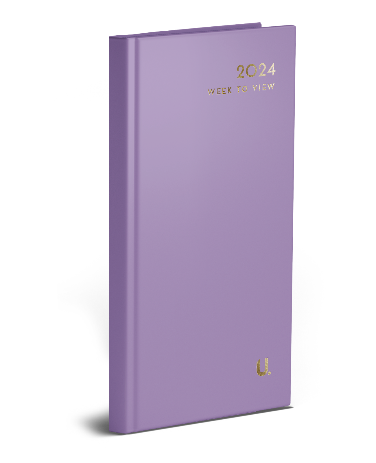 2024 Slim Week To View Diary Full Year Organiser Journal Hardback