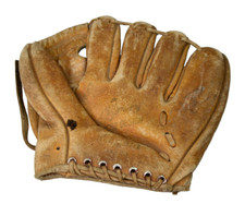 Baseball Glove REGENT LL 83 Top Grain Cowhide Leather Vintage Prop 1960s