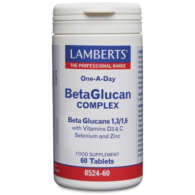 Lamberts BetaGlucan Complex Tablets (60) BBE 05/2025