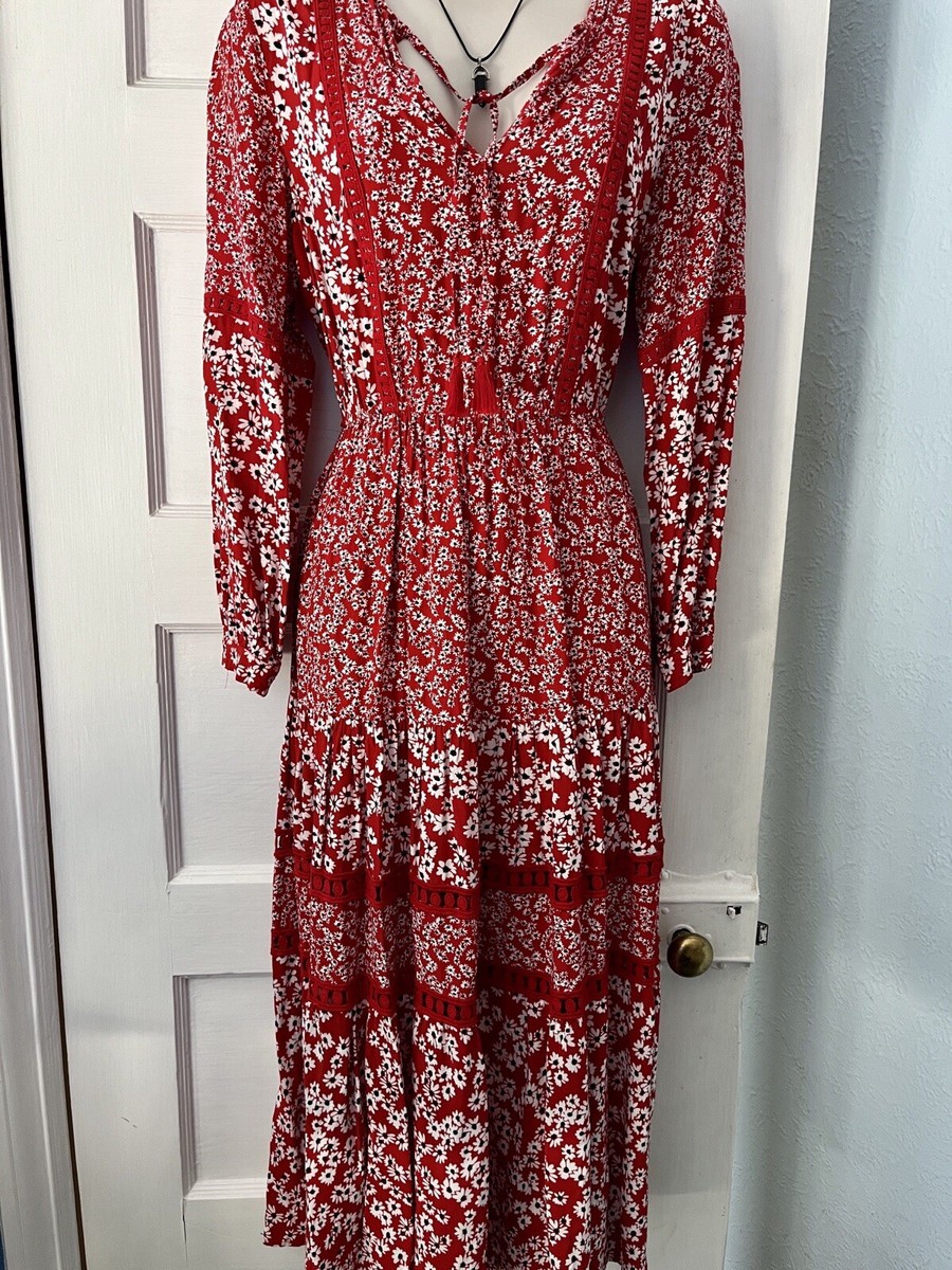 fitted lace wedding dress Midi Printed Dress with Knitted Vest