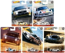 🔥Hot Wheels Car Culture Thrill Climbers Complete Set of 5 - LANICA Error Card!