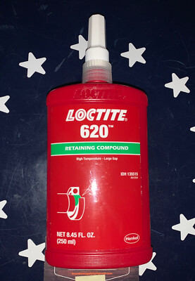 USA Made Loctite 620 250mL Retaining Compound   62070    Exp 03/27   ONE BOTTLE